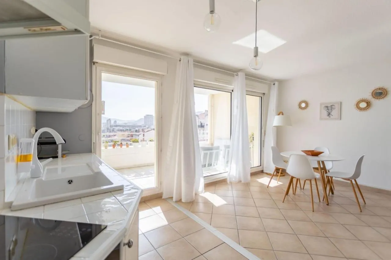 Appartement Standing Marseille 2 Chambres 6 Pers Clim Parking Jo 法国