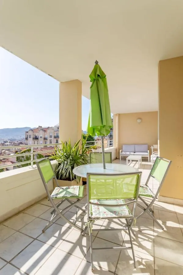 公寓 Appartement Standing Marseille 2 Chambres 6 Pers Clim Parking Jo
